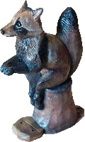 狸　たぬき　タヌキ　彫刻