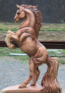 馬彫刻